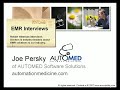 emrupdate.com Robert Gleeman interviews: Joe Persky AutoMED