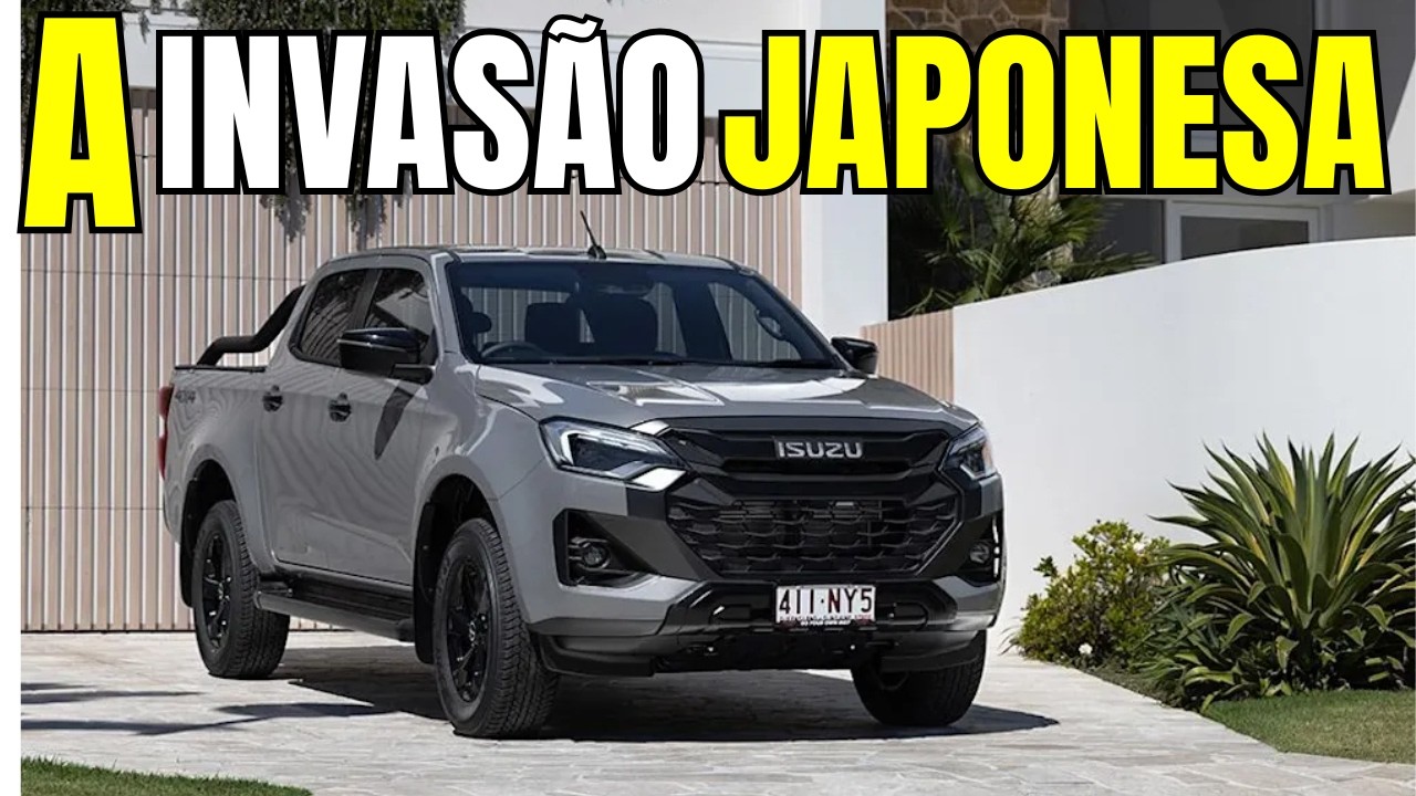 A Resposta do JAPÃO: 5 Picapes que vão DOMINAR 2026!