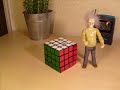 Self Solving 4x4 Rubik Cube Animation