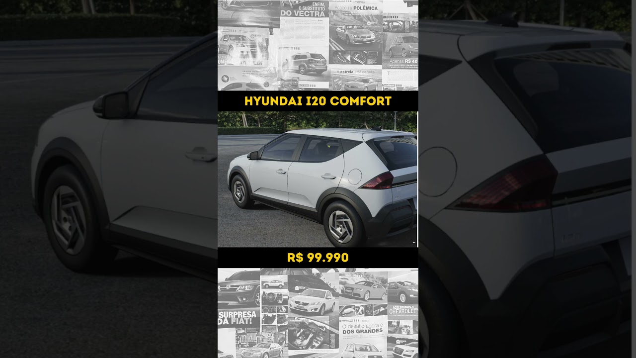 Como é a versão mais barata do Hyundai i20?
