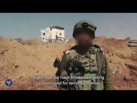 Nahal Brigade Detonates A Hamas Tunnel