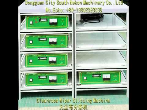 cleanroom wiper - ultrasonic machine, fully automatic, Manufactured by South Nekon Machinery Co., Ltd.