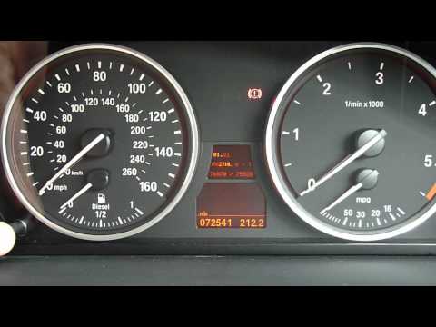 how to reset trip computer bmw e60