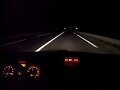 Clio 3 RS 197Ch - Test APN de nuit sur route. Clio 3 RS 197Ch - Test APN de nuit sur route.