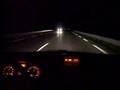Clio 3 RS 197Ch - Test APN de nuit sur route.
