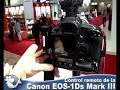 Control remoto de la Canon EOS-1Ds Mark III