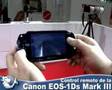 Control remoto de la Canon EOS-1Ds Mark III