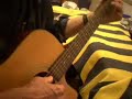 thefolksingers  fingerstyle guitar lesson in open d