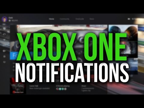 how to turn notifications off on xbox one