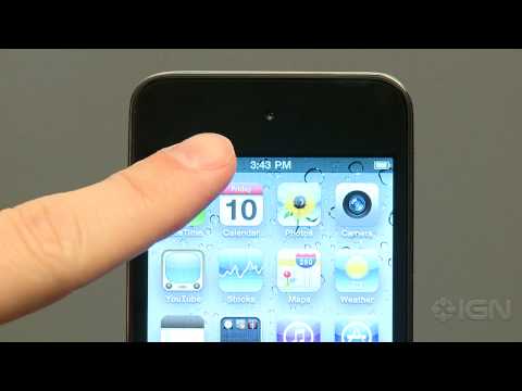 ipod touch Video Review - Apple's latest update to the iPod touch adds a front facing and rear facing camera, as well as a powerful processor upgrade and a high resolution retina disp...