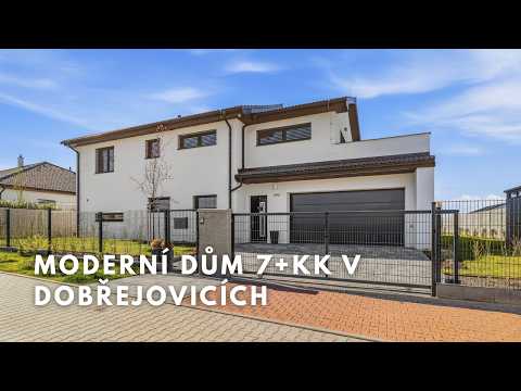 Video Jedinečný moderní dům 7+kk v Dobřejovicích