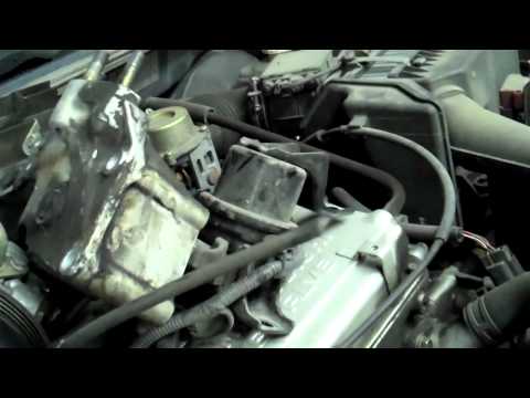 How to change the timing belt and water pump Mitsubishi Lancer