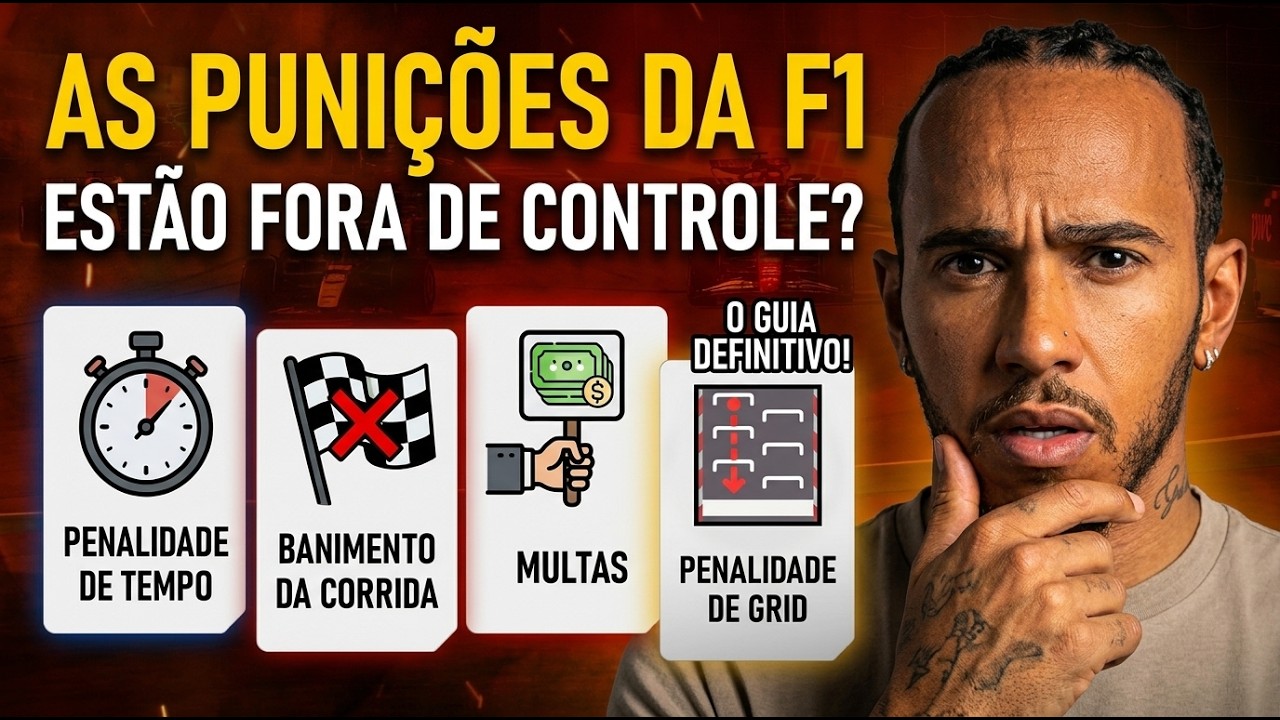 O sistema que pode BANIR UM PILOTO da F1 — e como ele funciona