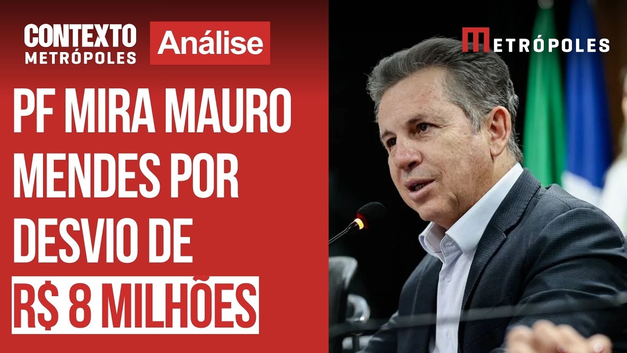 Mauro Mendes, ex-governador do MT, é alvo da PF por suspeita de desvio de R$ 308 milhões