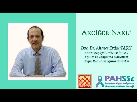 Doç. Dr. Ahmet Erdal TAŞÇI - Akciğer Nakli - 26.05.2020