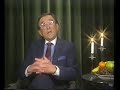 den f�rsta av andra julh�lsningen till alla youtube-surfare. avslutning p� kanal1 julafton 1991 med mr. jul han sj�lv, arne weise. tyv�rr s� tar bandet slut mitt i klippet men man f�r �nd� julk�nsla av det h�r.