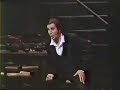 Bartolini in Cavalleria Rusticana - 1989 