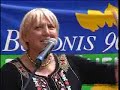 Claudia Roth in Würzburg (TV Touring)