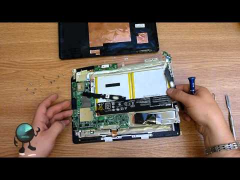 how to repair asus tablet screen