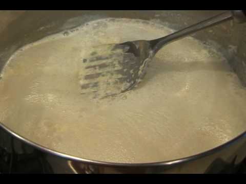 Kheer Bajias Cooking