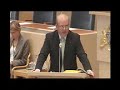 Jordbruksministern säger för mycket