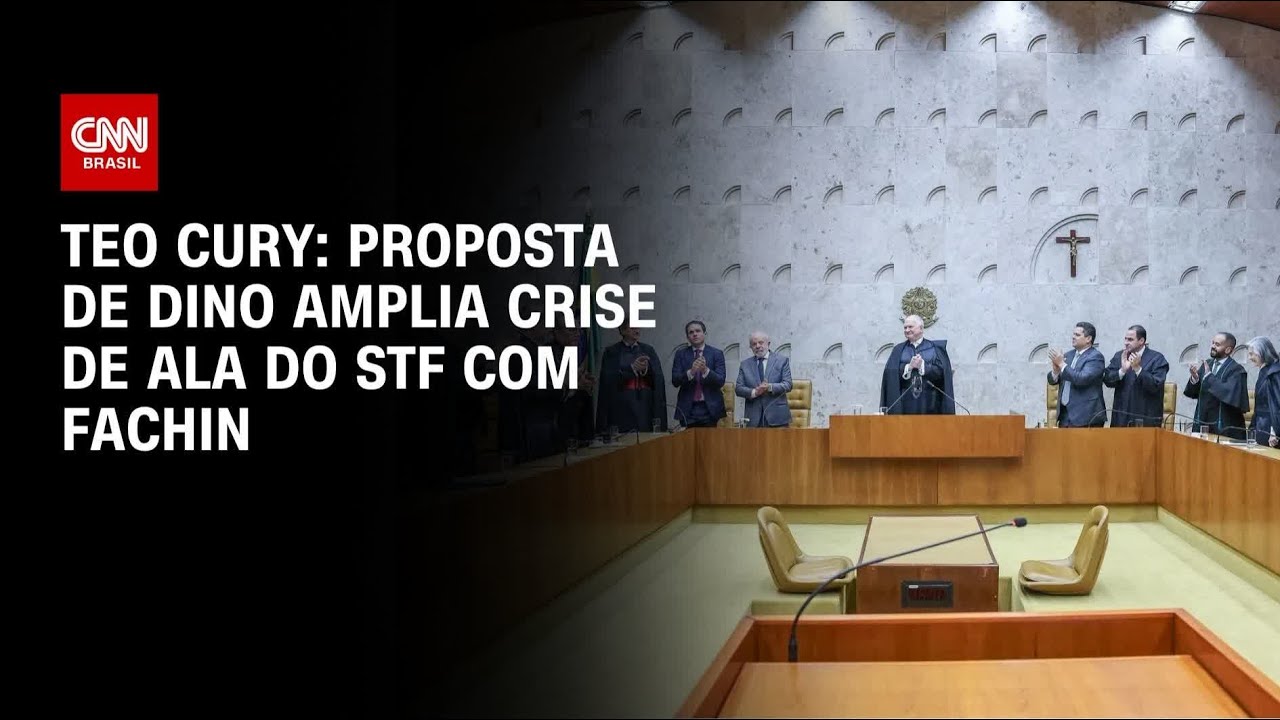 Análise: Proposta de Dino amplia crise de ala do STF com Fachin | CNN NOVO DIA
