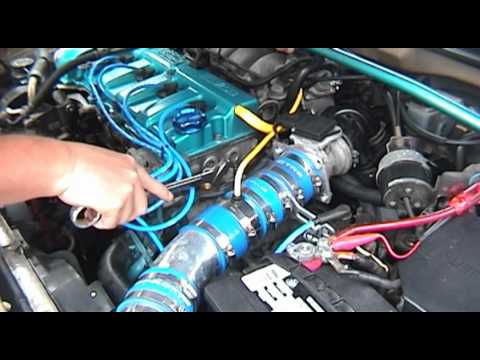 Mazda 626 – Replacing Engine Coolant Temp Sensor
