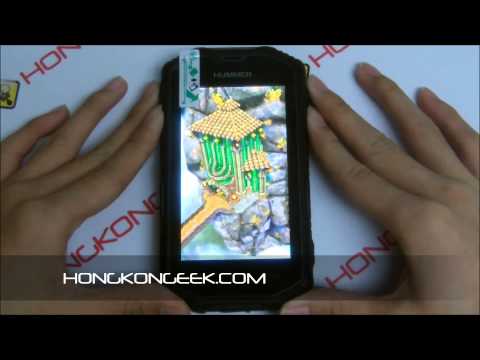 – UNBOXING AND TEST – CHINESE SMARTPHONE HUMMER H5 ANDROID 4.2 IP67