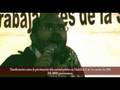 Manifestacion contra la privatizacion de la sanidad publica.