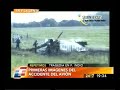 accidente aereo en Punta Indio