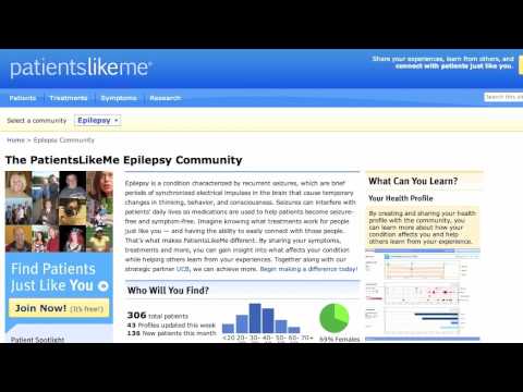 Welcome to the PatientsLikeMe Epilepsy Community