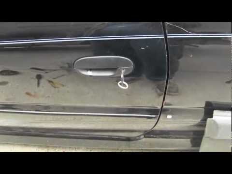 how to replace a car door handle(1/2) hyundai accent