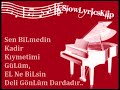 Eren Yesil - Benden Vazgec [ + Lyric ]