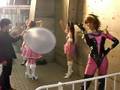 Animation characters in TOKYO GAME SHOW 2008.