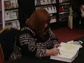 Dawn French signing books in Cheltenham