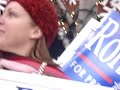 Detroit Thanksgiving Parade 2007: Ron Paul Sign