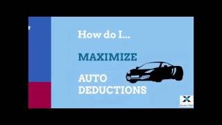 How to maximize auto deductions?