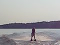Zach water skiing crash