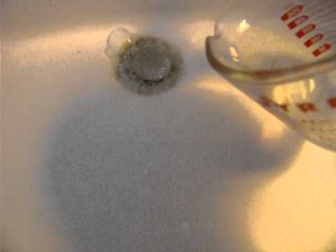how to use soda crystals to unblock sink