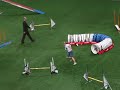 Team Finland: Päivi Männistö & swedish vallhund Leila at mini individual agility course.Result: 0