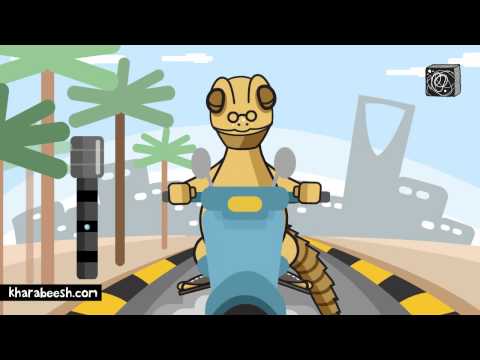 البرنامج الكرتوني "صرقعة" في حلقة بعنوان نظام ساهر