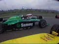 Tomas Scheckter 2004 Indy 500 Move of Race