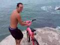 Pulo da pedra de bike 2 (Tainha Beach)