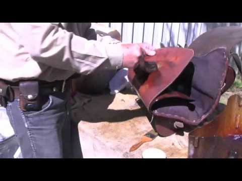 how to treat old leather