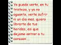 DC RETO – me haces falta letra