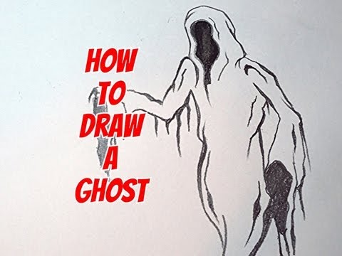 how to draw ghost