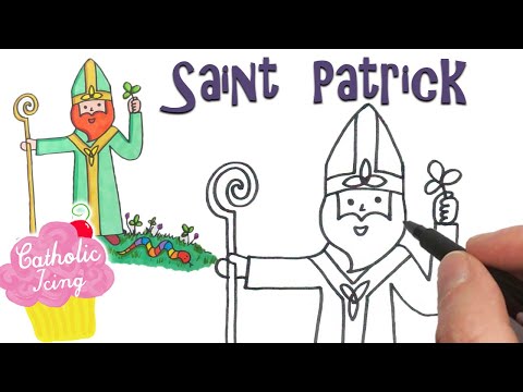 video-linktoworks-How To Draw Saint Patrick (Catholic Bishop) - YouTube