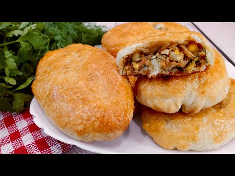 Пирожки с капустой и яйцом в духовке - простой и вкусный рецепт