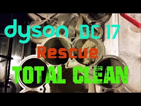 how to unclog a dyson dc17
