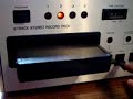 Panasonic RS-808 8-track deck.